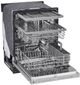 LG 24" Fingerprint Resistant Stainless Steel Built In Top Control Dishwasher-4