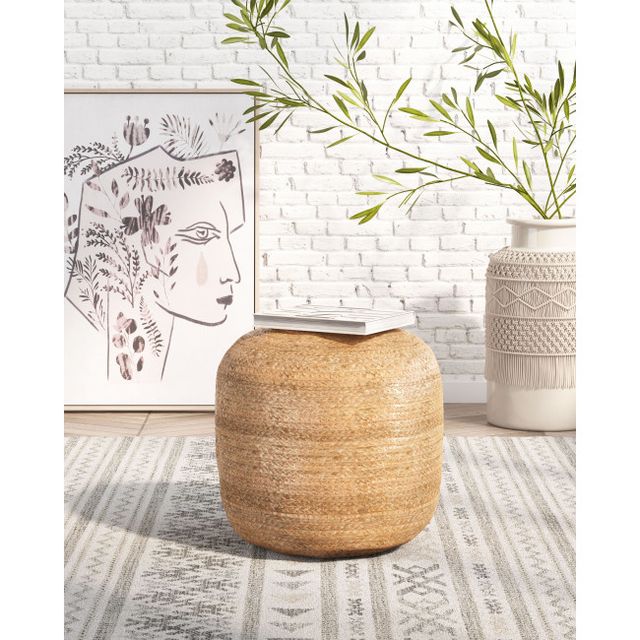 Zuo® Modern Lillian Natural Ottoman-1