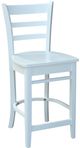 John Thomas Furniture® Hampton Pure White Emily Counter Stool-0