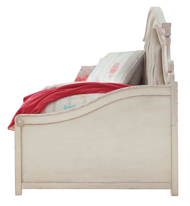 Signature Design by Ashley® Realyn Chipped White Day Bed Storage-3