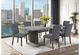 Global Furniture USA D2410 7-Piece Gray Dining Set-1