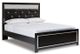 Signature Design by Ashley® Kaydell 3-Piece Black Queen Upholstered Panel Bedroom Set-1