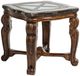 Michael Amini® Tuscano Glass Top End Table with Melange Base-0