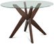 Steve Silver Co.® Amalie 5-Piece Camel Linen/Walnut Dining Set-3