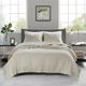 Olliix by Madison Park Cream Twin/Twin XL Keaton Reversible Coverlet Set-4