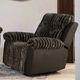 Furniture of America® Dionysus Brown Manual Glider Recliner-1