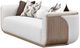 Michael Amini® West Kensington Sea Salt Caramel Sofa-5