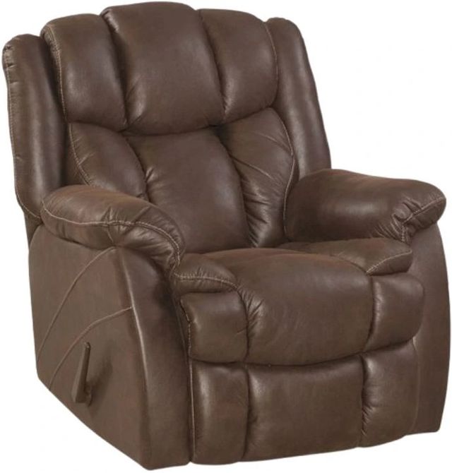 HomeStretch Renegade Chocolate Manual Rocker Recliner-0