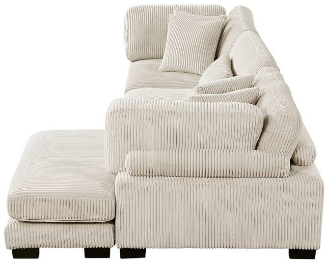 Homelegance® Traverse 3-Piece Beige Modular Sectional with Reversible Chaise-3
