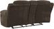 Signature Design by Ashley® Frohn Chocolate Reclining Loveseat with Console-3