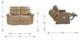 La-Z-Boy® James Powder Power Reclining Loveseat with Headrest and Lumbar-2