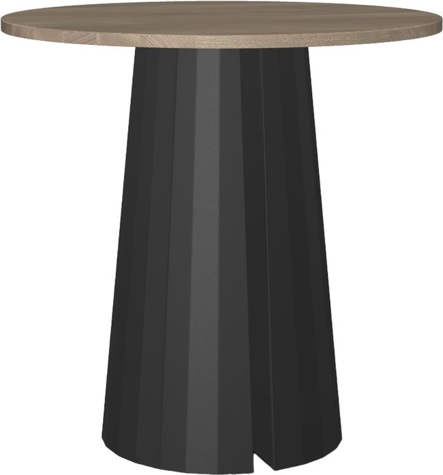 Amisco Customizable Gemma Solid Birch 42" Bar Height Round Table-0