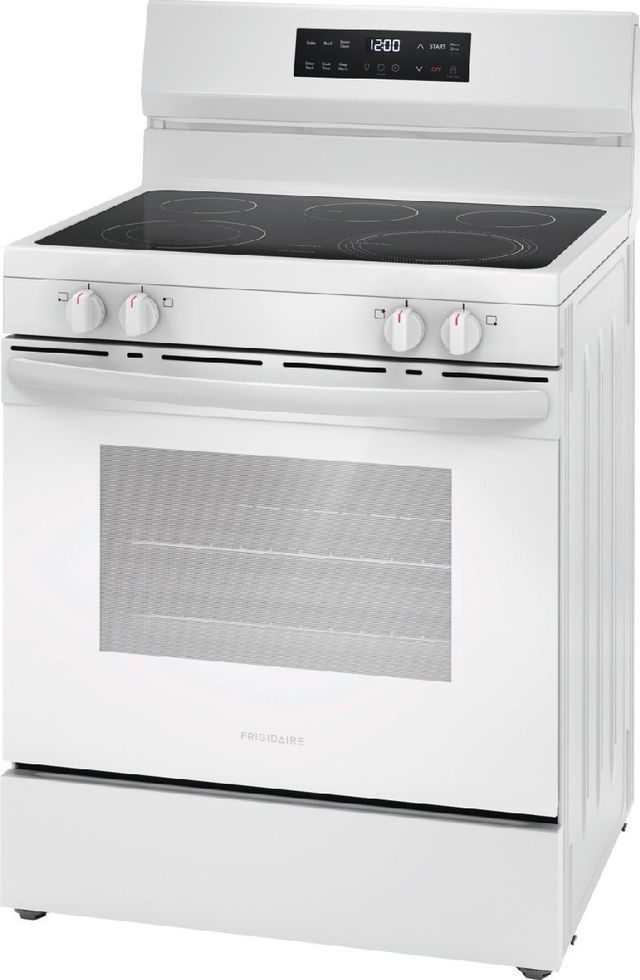 Frigidaire® 30" White Freestanding Electric Range-1