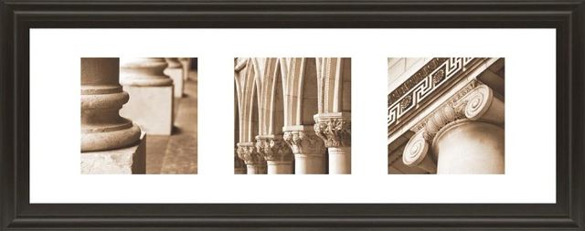 Classy Art Architectural Triptych I by Tony Koukos Wall Art-0
