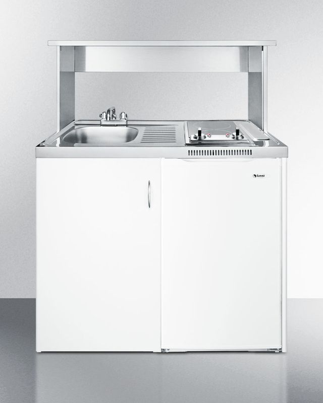 Summit® 30" Stainless Steel Appliance Station-1