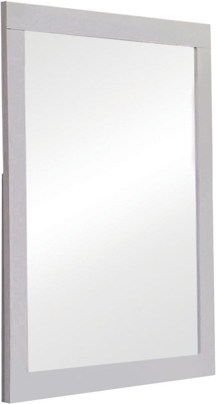 Coaster® Jessica White Mirror-0
