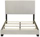 Coaster® Dorian Cream Full Upholstered Panel Bed -2