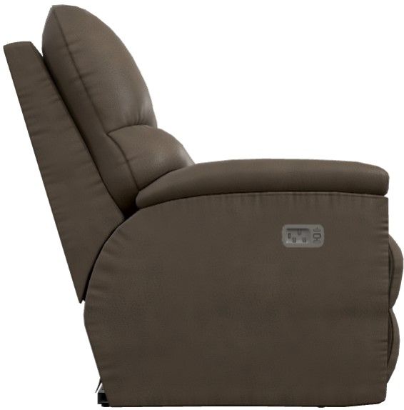 La-Z-Boy® Trouper Mink Power Reclining Loveseat with Headrest and Lumbar-2