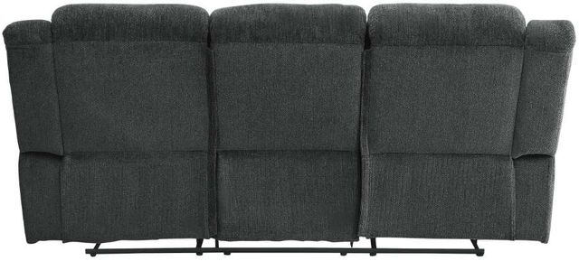 Homelegance® Nutmeg Charcoal Gray Manual Double Reclining Sofa-3