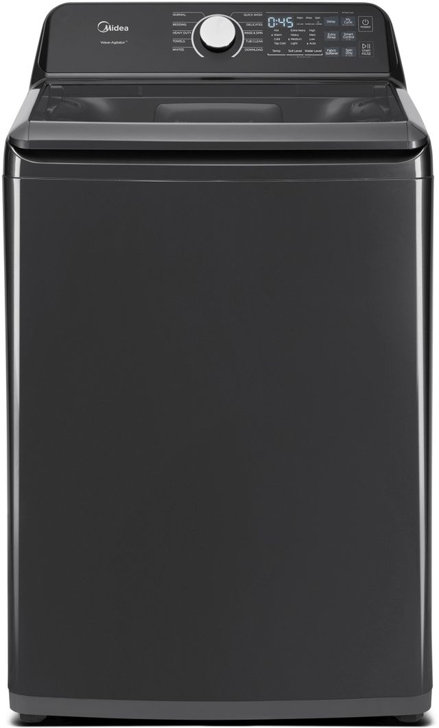 Midea® Metallic Gray Laundry Pair-1