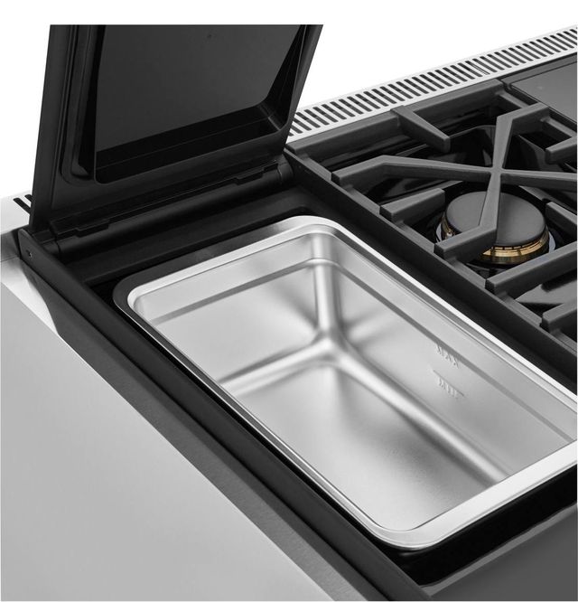 Signature Kitchen Suite 36" Stainless Steel Pro Style Dual Fuel Natural Gas Range-9