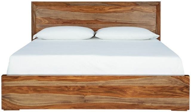 Signature Design by Ashley® Dressonni Brown California King Panel Bed-2