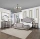 ACME Furniture Ausonia Antique Platinum Queen Panel Bed-1