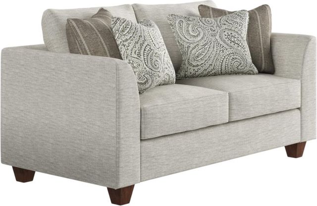 Fusion Furniture Homecoming Stone Loveseat-0