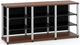 Salamander Designs® Synergy Triple 30 AV Cabinet-Dark Cherry/Aluminum-0