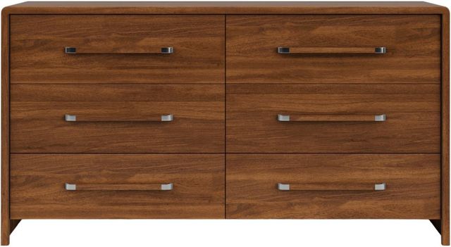 Riverside Furniture Elsie Classic Walnut 6-Drawer Dresser-1