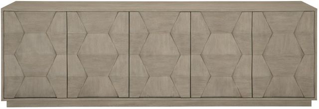 Bernhardt Linea Cerused Greige Entertainment Credenza-0
