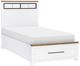 Legacy Classic Dutton Natural White Youth Twin Panel Storage Bed-0