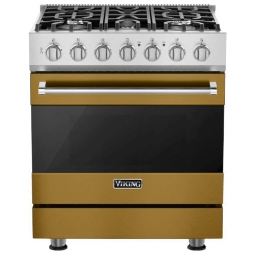 Viking® 3 Series 30" Golden Hour Pro Style Dual Fuel Range-0