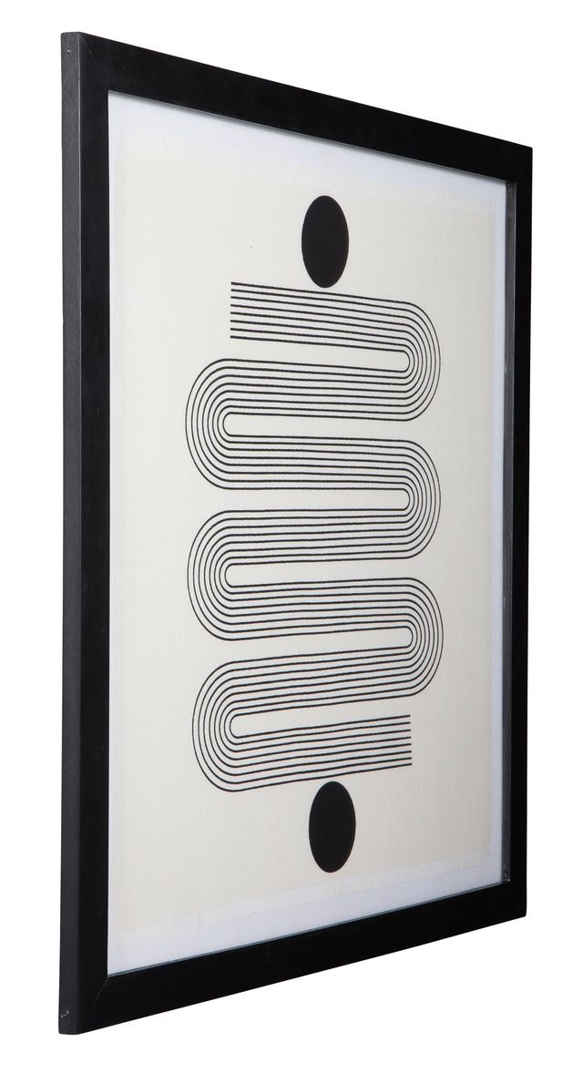 Signature Design by Ashley® Jaegar Black/White Wall Art-2