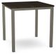 Amisco Customizable Carbon Solid Birch Counter Height Table-0