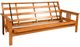 Kodiak Furniture Monterey Butternut Queen Futon Frame-0
