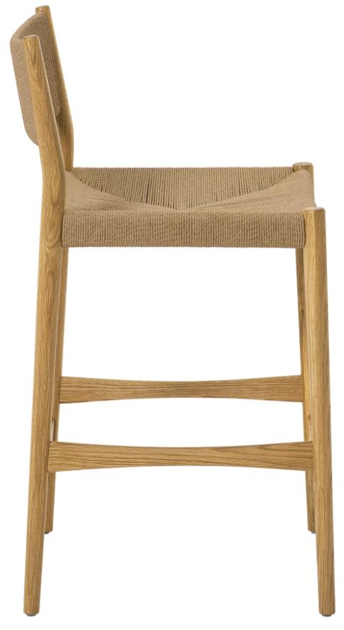 Armen Living Erie Natural Oak Bar Stool-2