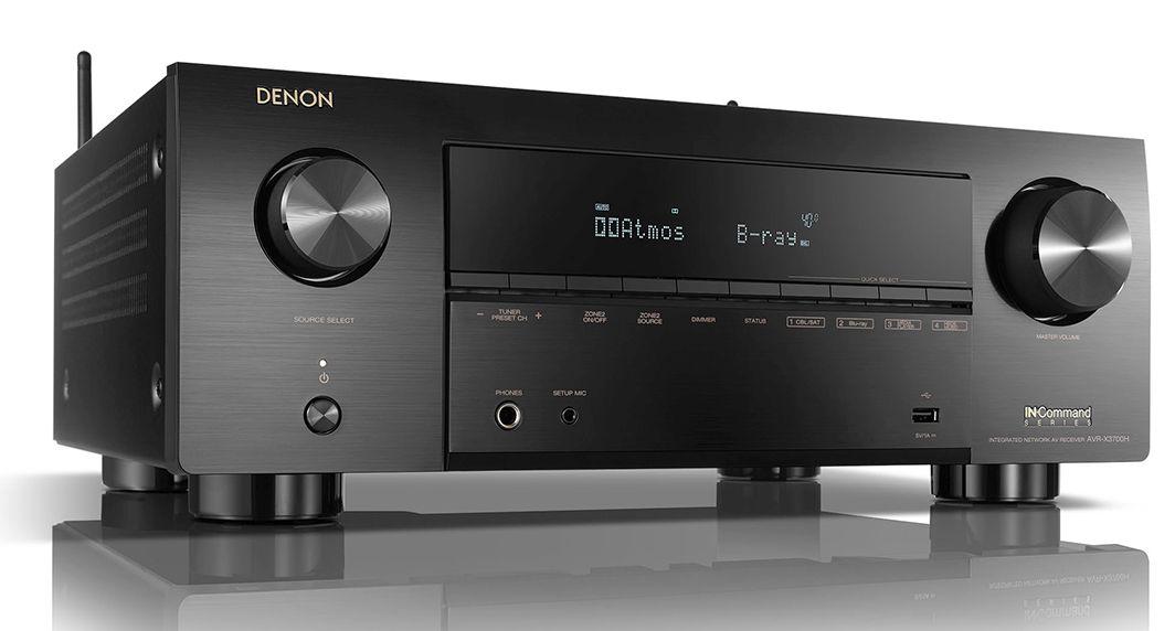Denon® 9.2CH 8K AV Receiver with 3D Audio, Voice Control and HEOS