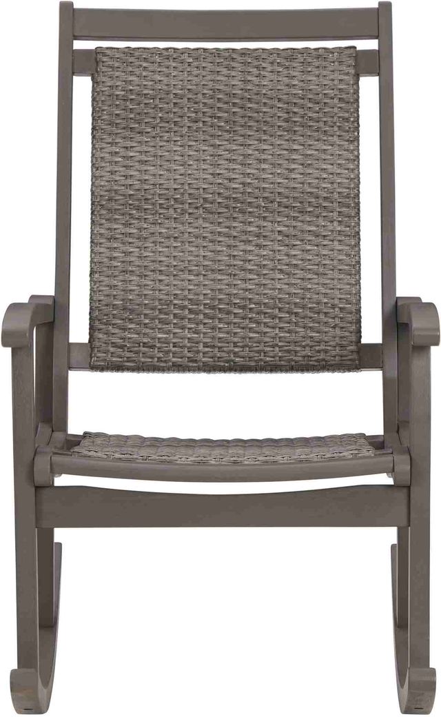 Signature Design by Ashley® Emani Gray Rocking Chair-1