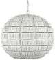 Currey & Company White Panopolis Pendant-3