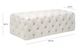 TOV Furniture Kaylee Cream Velvet Ottoman-4