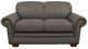 La-Z-Boy® Mackenzie Greystone Leather Loveseat-1