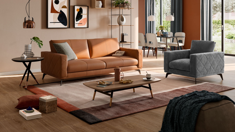 Natuzzi Editions Wessex Sofa | Fischer Furniture | Rapid City, SD