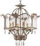 Currey & Company Zara Viejo Gold/Viejo Silver Large Lantern-0