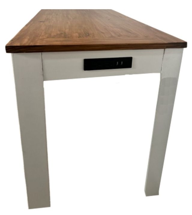 Million Dollar Rustic White Sofa Table-1