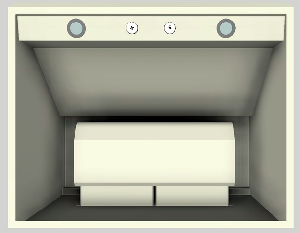 Vent-A-Hood® 36" Biscuit Wall Hood-1
