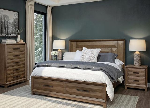Magnussen Home® Callisto Bourbon Brown Drawer Nightstand-1