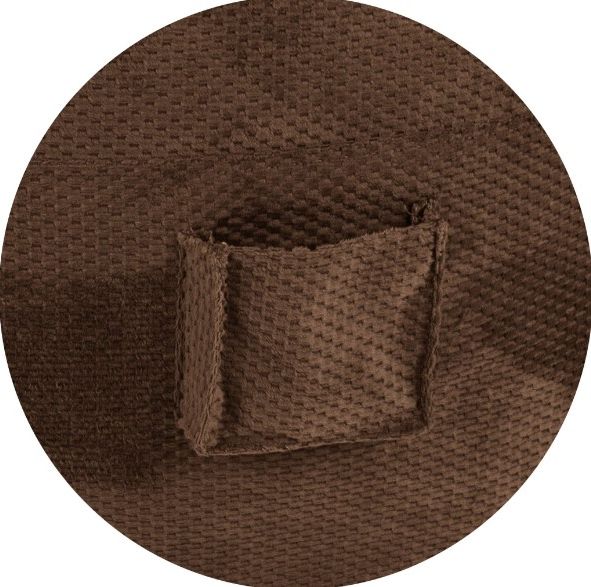CordaRoy's® Nest Espresso Chenille King Bean Bag Cover with Pillow-0
