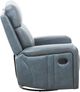 Primo™ International Heritage Cavron Leather-Match Blue Power Recliner-5