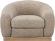 Moe's Home Collection Marlowe Taupe Lounge Chair-1